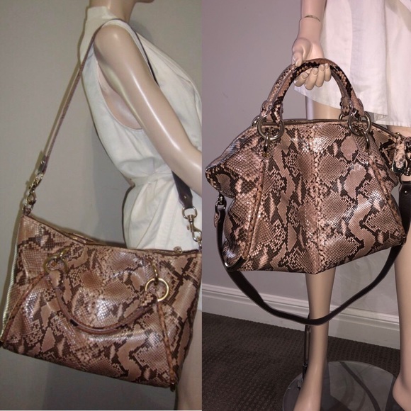 BALLY Python Top Handle Crossbody Bag - Picture 4 of 15